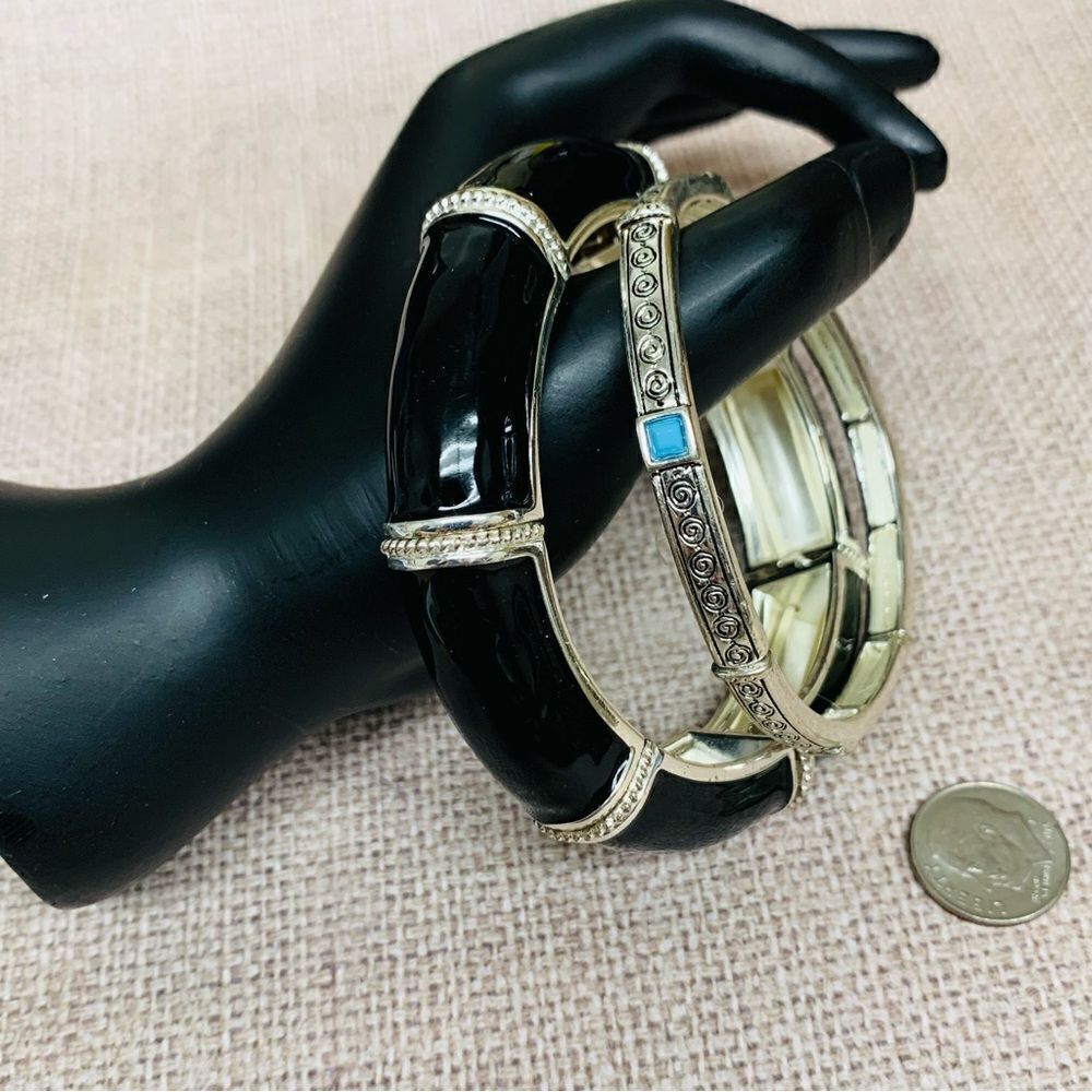 Stretch Bangle Bracelet Set of 2‎